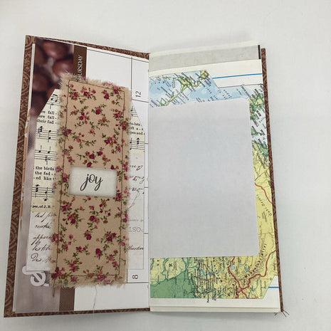 Bird handmade junk journal