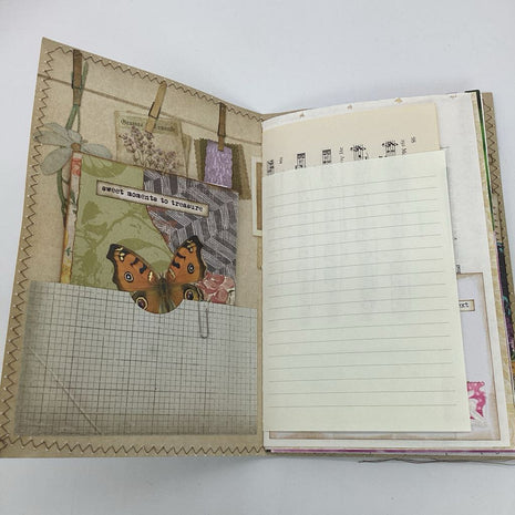 Garden Plans handmade junk journal