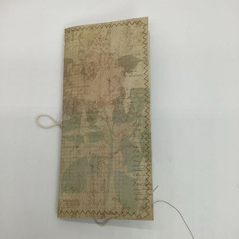 Vintage flower handmade junk journal
