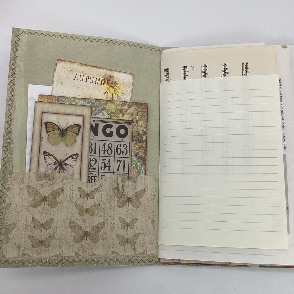 Thank you handmade junk journal