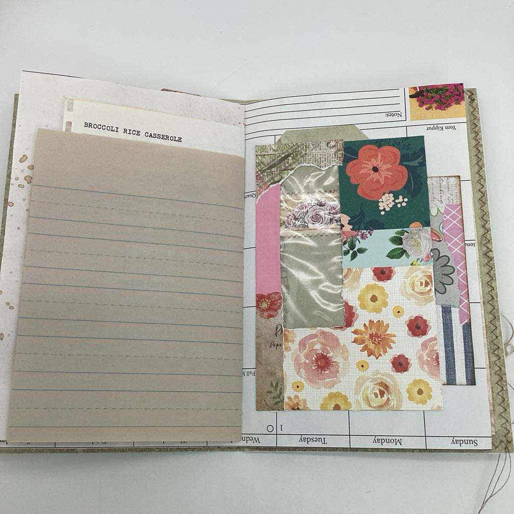 Thank you handmade junk journal