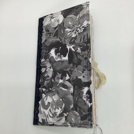 Gothic flower handmade junk journal