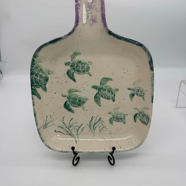 Handled Turtle Platter