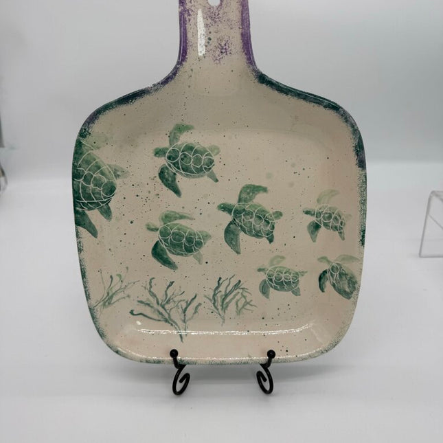 Handled Turtle Platter
