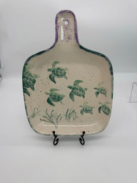 Handled Turtle Platter