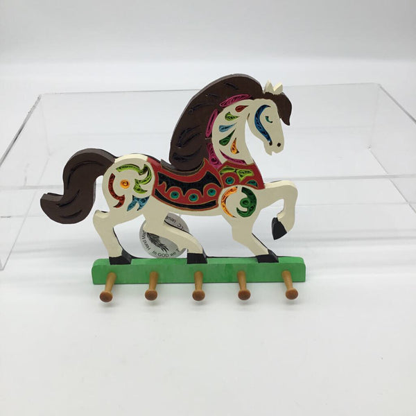 Carousel Horse Jewelry Display w/Quilling