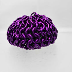 Purple juggling ball/foot bag - aluminum, 2 ounce - view 1