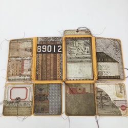Vintage themed handmade travel folio/ junk journal - view 3