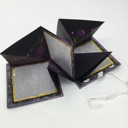Galaxy handmade expanding journal - view 2