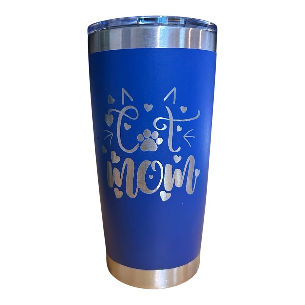 20 Oz Tumbler Cat Mom