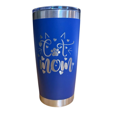 20 Oz Tumbler Cat Mom