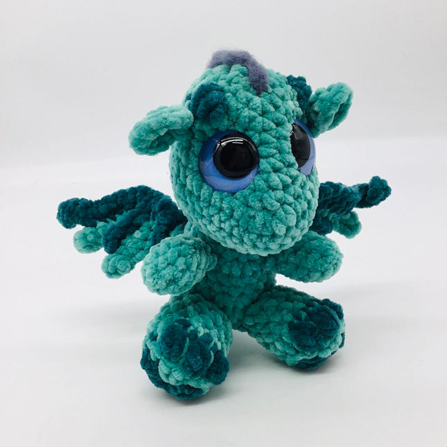Drake the Dragon with Heart Feet