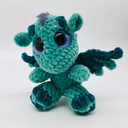 Drake the Dragon with Heart Feet - view 1