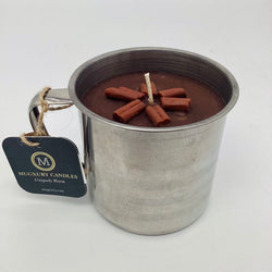 Campfire (Silver Camper Mug) - Mug Candle - 100% Soy Wax - view 2