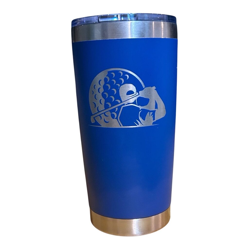 20 oz Golfer Blue