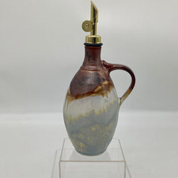 Oil Cruet- Copper/Pearl - view 2