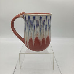 Mug-Rose/Purple Peacock - view 1