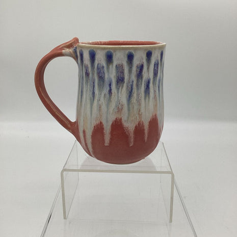 Mug-Rose/Purple Peacock
