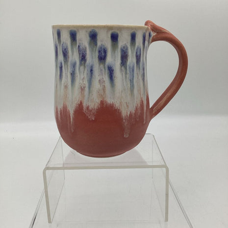 Mug-Rose/Purple Peacock