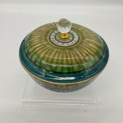Lidded Bowl- Emerald - view 3