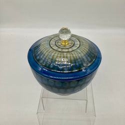 Lidded Bowl- Sapphire - view 3