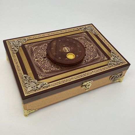 Golden Brown Incense Box