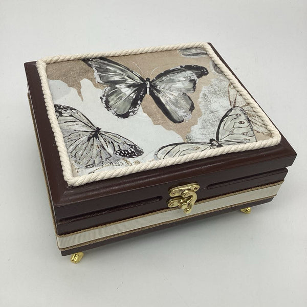Brown Butterfly Box