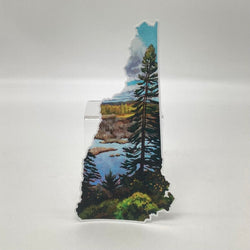 New Hampshire IV LARGE Fall Marsh Vinyl Sticker - view 1