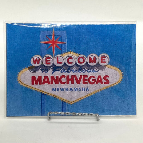 ManchVegas - Manchester NH Vegas Sign Art Print 5x7