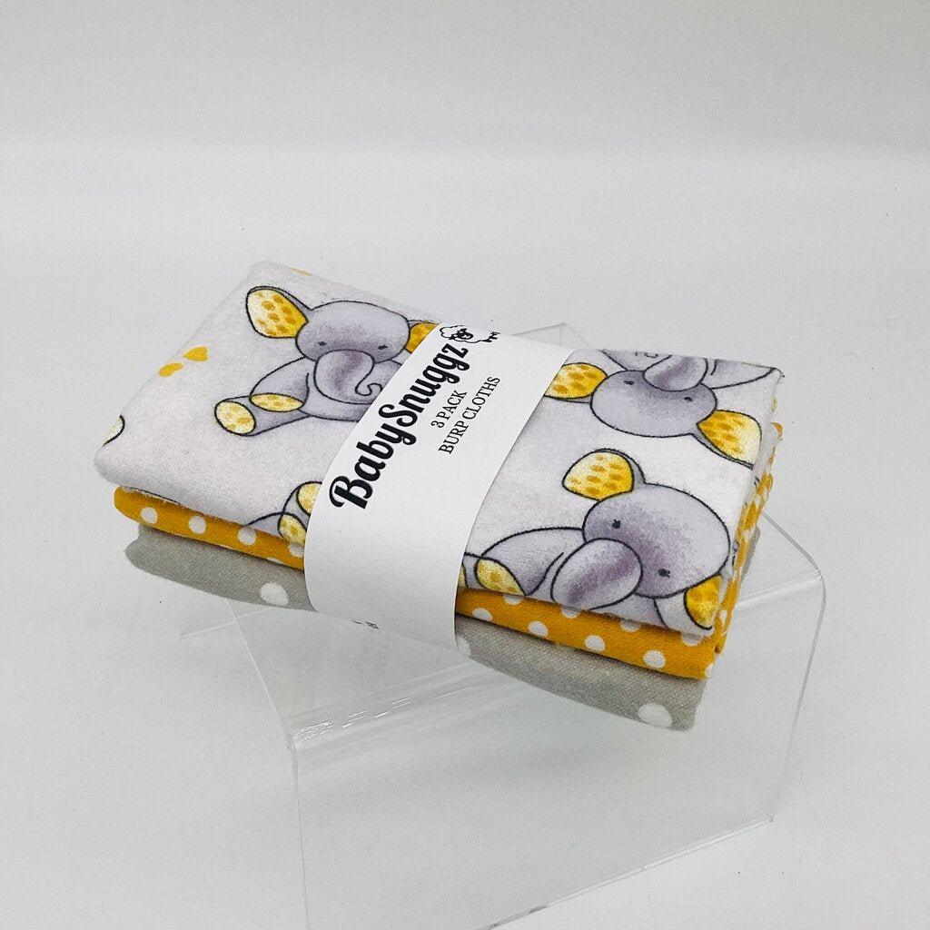 3 Pack Burp Cloths