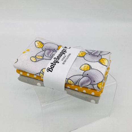3 Pack Burp Cloths