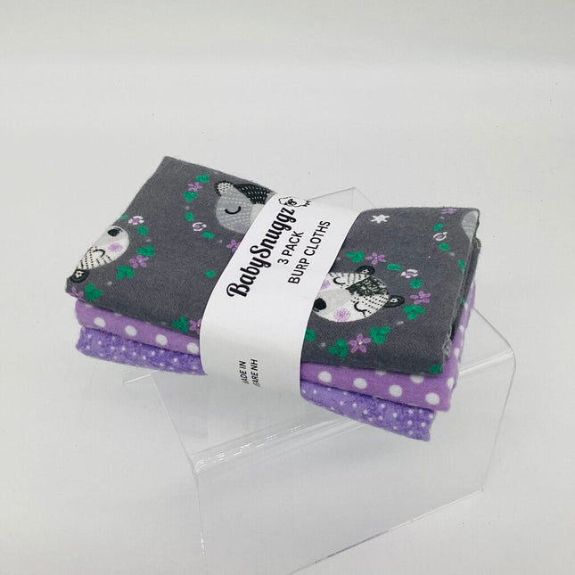 3 Pack Burp Cloths