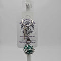 Green 1 D20 Keychain