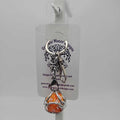 Orange 1 D20 Keychain