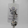Black 1 D20 Keychain