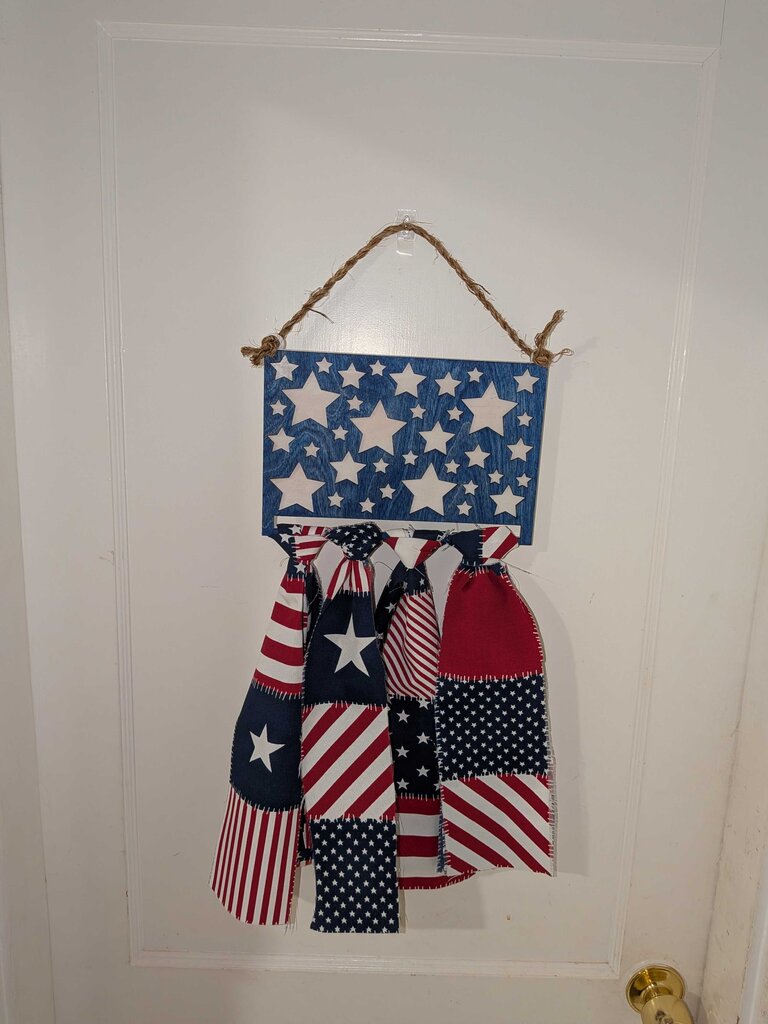 Stars and Stripes Door Hanger