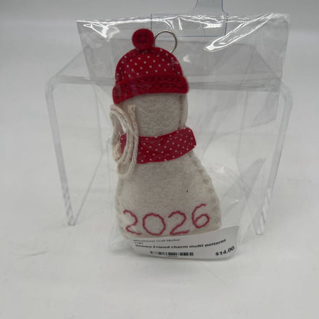 Snowy Friend charm