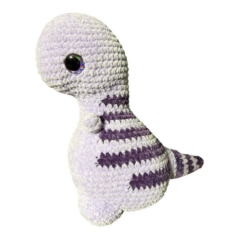 Crocheted trex plushie