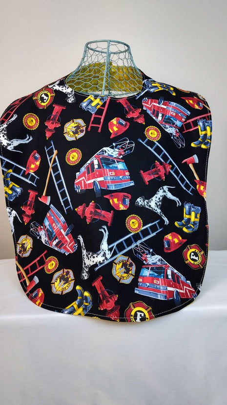 Adult Clothing Protector Firetrucks