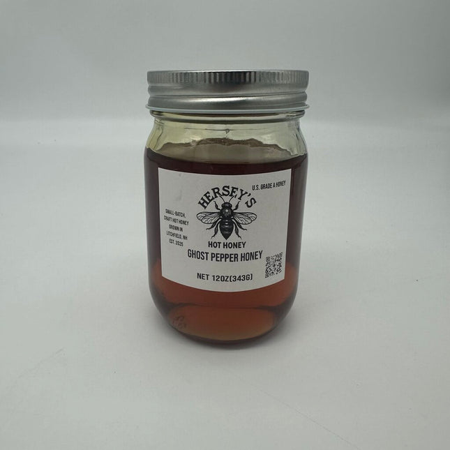 Hersey's Hot Honey Ghost Pepper - 12 oz glass jar