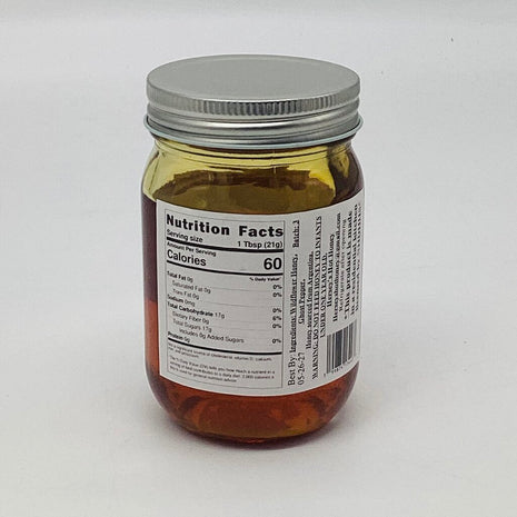 Hersey's Hot Honey Ghost Pepper - 12 oz glass jar