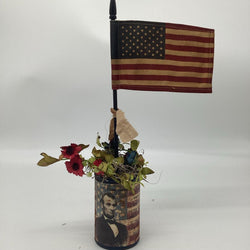 Abe Lincoln Prim Can - view 1