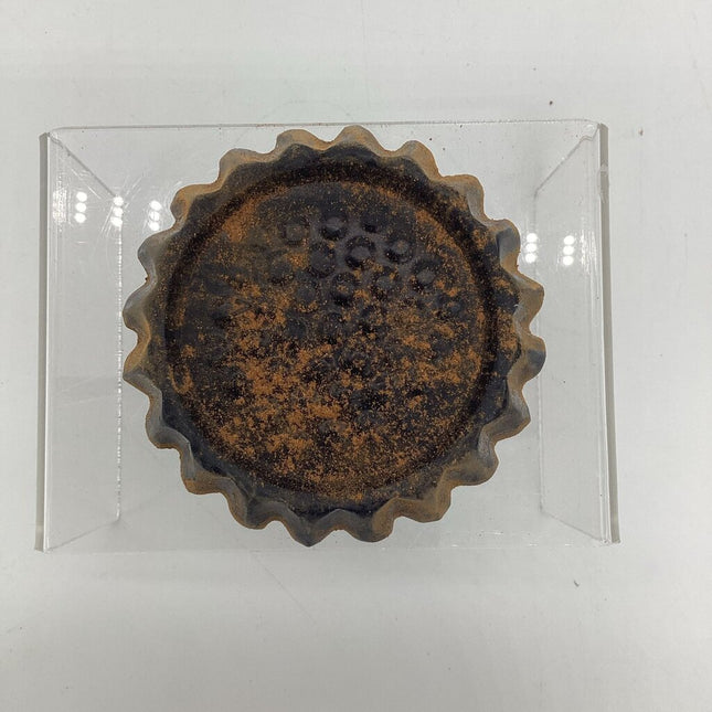 Blackened beeswax bowl fillers - Sunflower (3) unscented