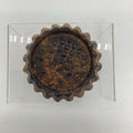 Blackened beeswax bowl fillers - Sunflower (3) unscented