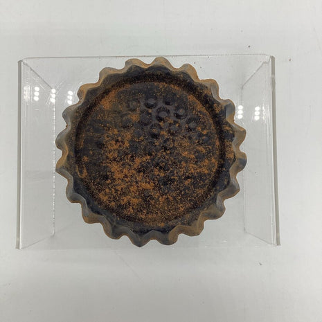 Blackened beeswax bowl fillers - Sunflower (3) unscented