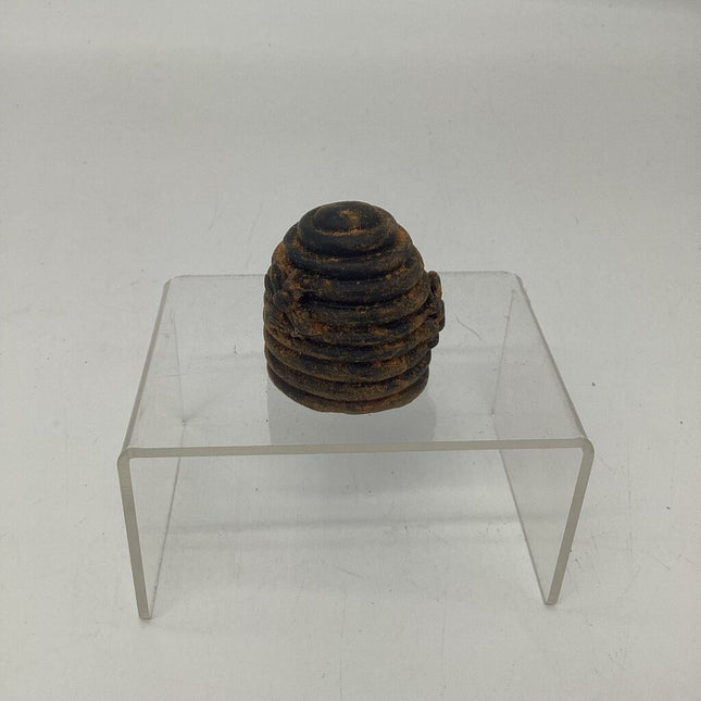 Blackened beeswax bowl fillers - Beehive - set of 3 unscented