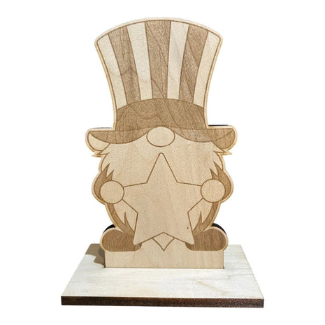 DIY Paint Your Own Uncle Sam Gnome
