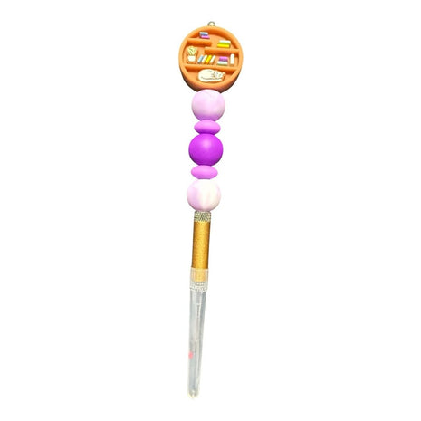 Ergonomic beaded seam ripper "Cat shelf"