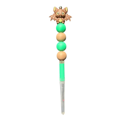 Ergonomic beaded seam ripper "Brown bat"