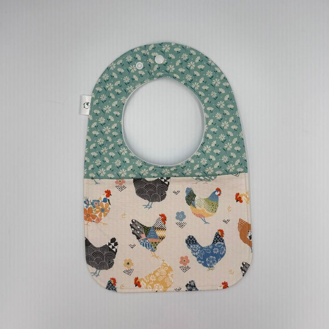 Toddler Bib (2 color cotton)